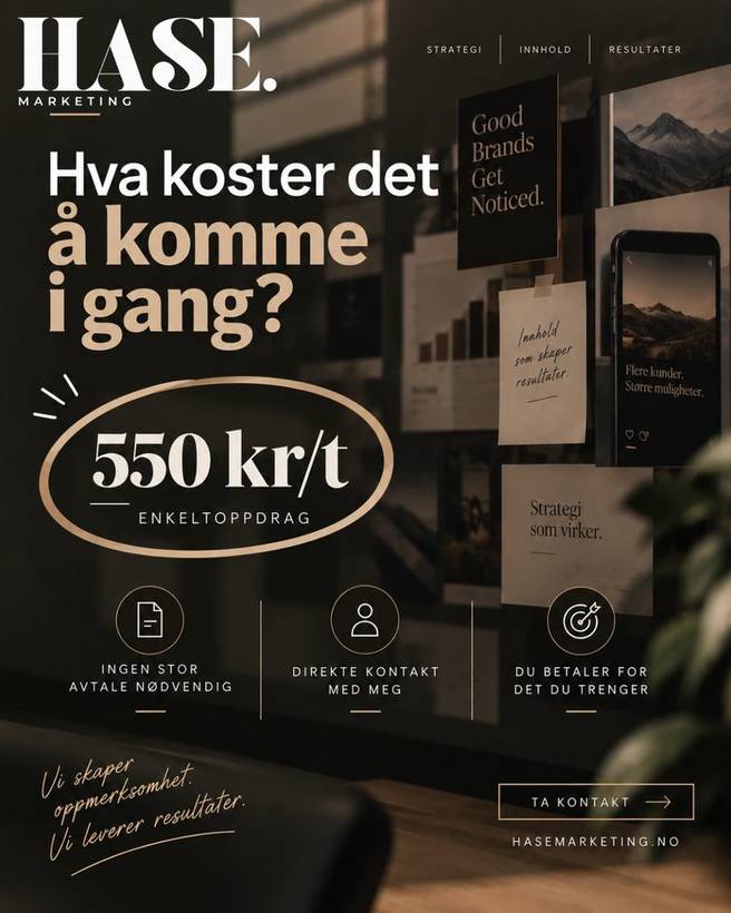 Innlegg: Hva koster det å komme i gang